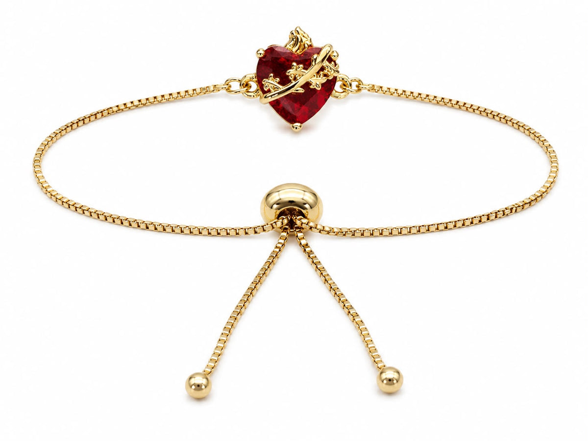 Gold Plated Bracelet St. Joseph — Fiat & Grace Catholic jewelry