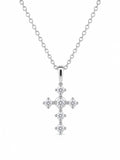 Grace Silver Necklace Small — Fiat & Grace Catholic jewelry