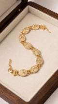 Mary Golden Bracelet — Fiat & Grace Catholic jewelry
