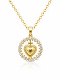 Sacred Heart Gold — Fiat & Grace Catholic jewelry
