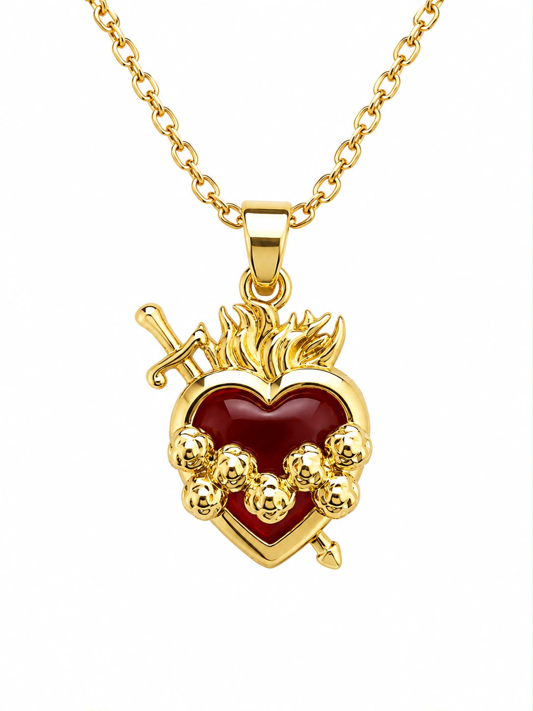 Sacred Mary Heart — Fiat & Grace Catholic jewelry