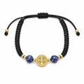 St. Benedict Pilgrim Midnight Guardian Bracelet — Fiat & Grace Catholic jewelry